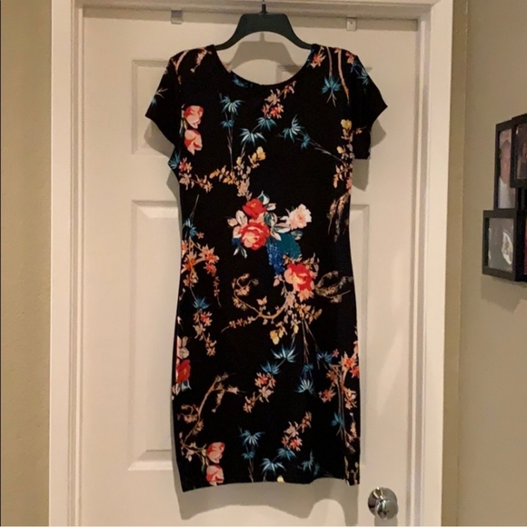 cklass Dresses & Skirts - Black floral dress